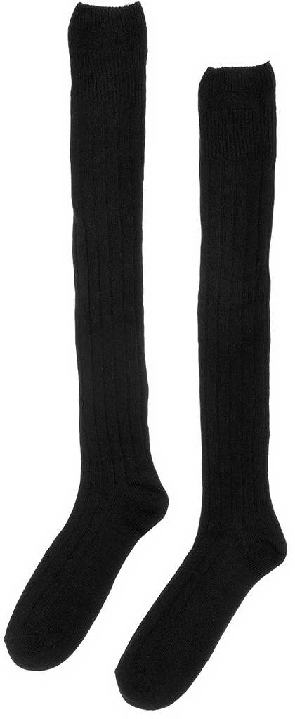 Chieftain Black Kilt Socks All Sizes