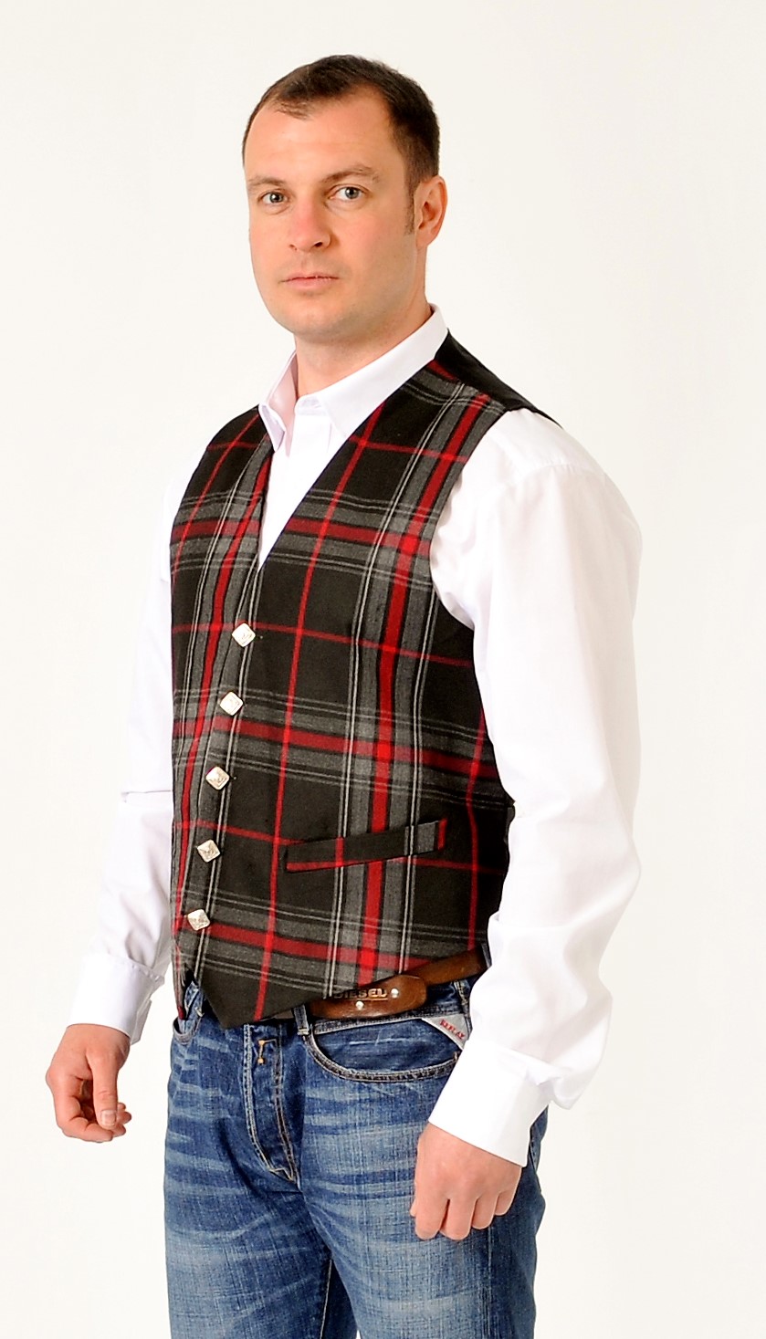 Spirit Of Bruce Tartan Waistcoat 3 Spirit Of Bruce Tartan Waistcoat
