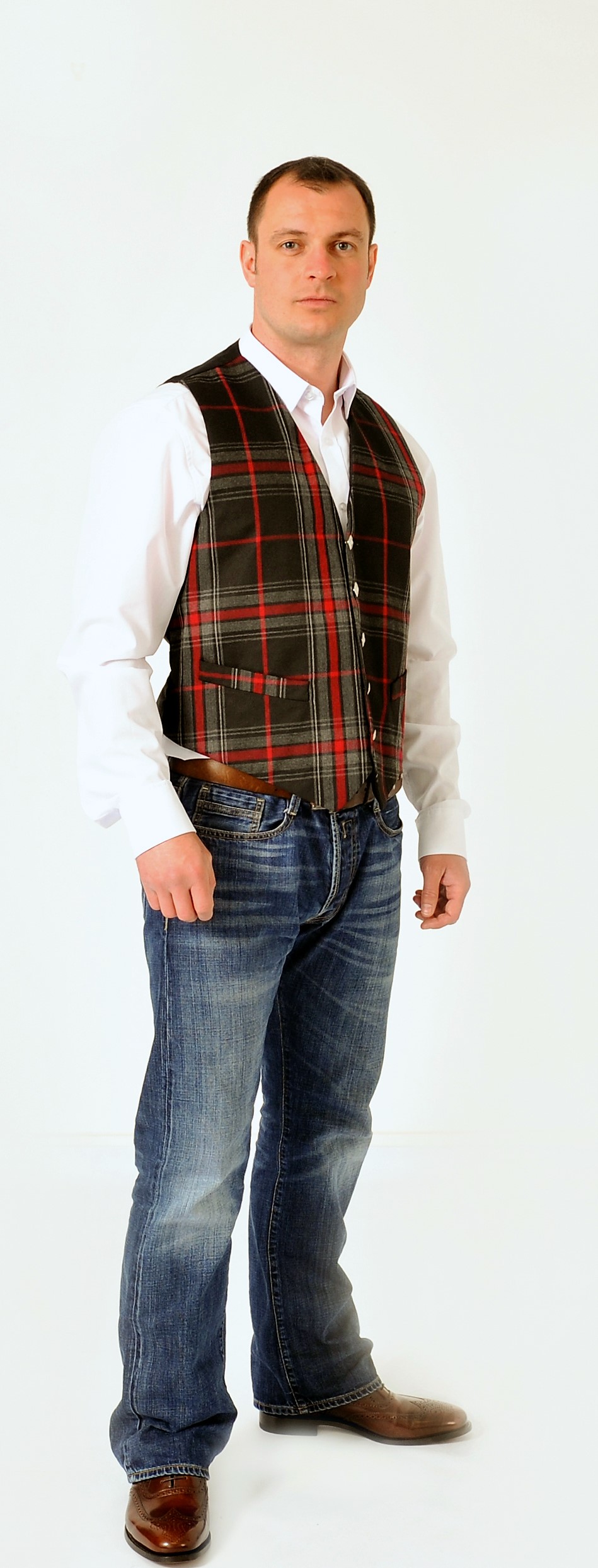 Spirit Of Bruce Tartan Waistcoat 5 Spirit Of Bruce Tartan Waistcoat