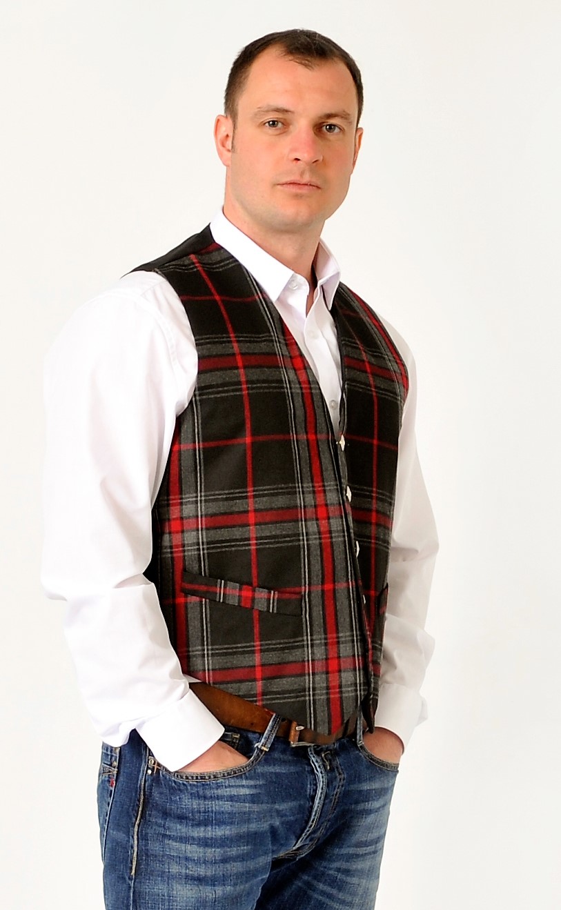 Spirit Of Bruce Tartan Waistcoat 4 Spirit Of Bruce Tartan Waistcoat