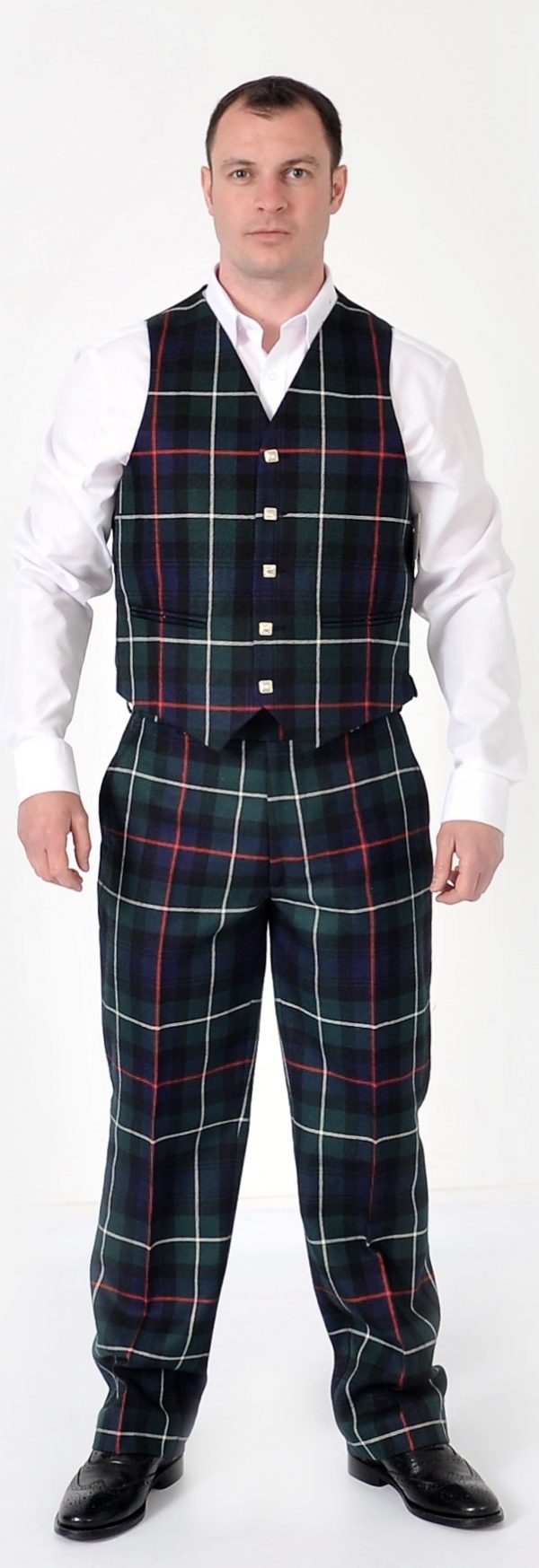 Mackenzie Modern Scottish Made Tartan Trousers