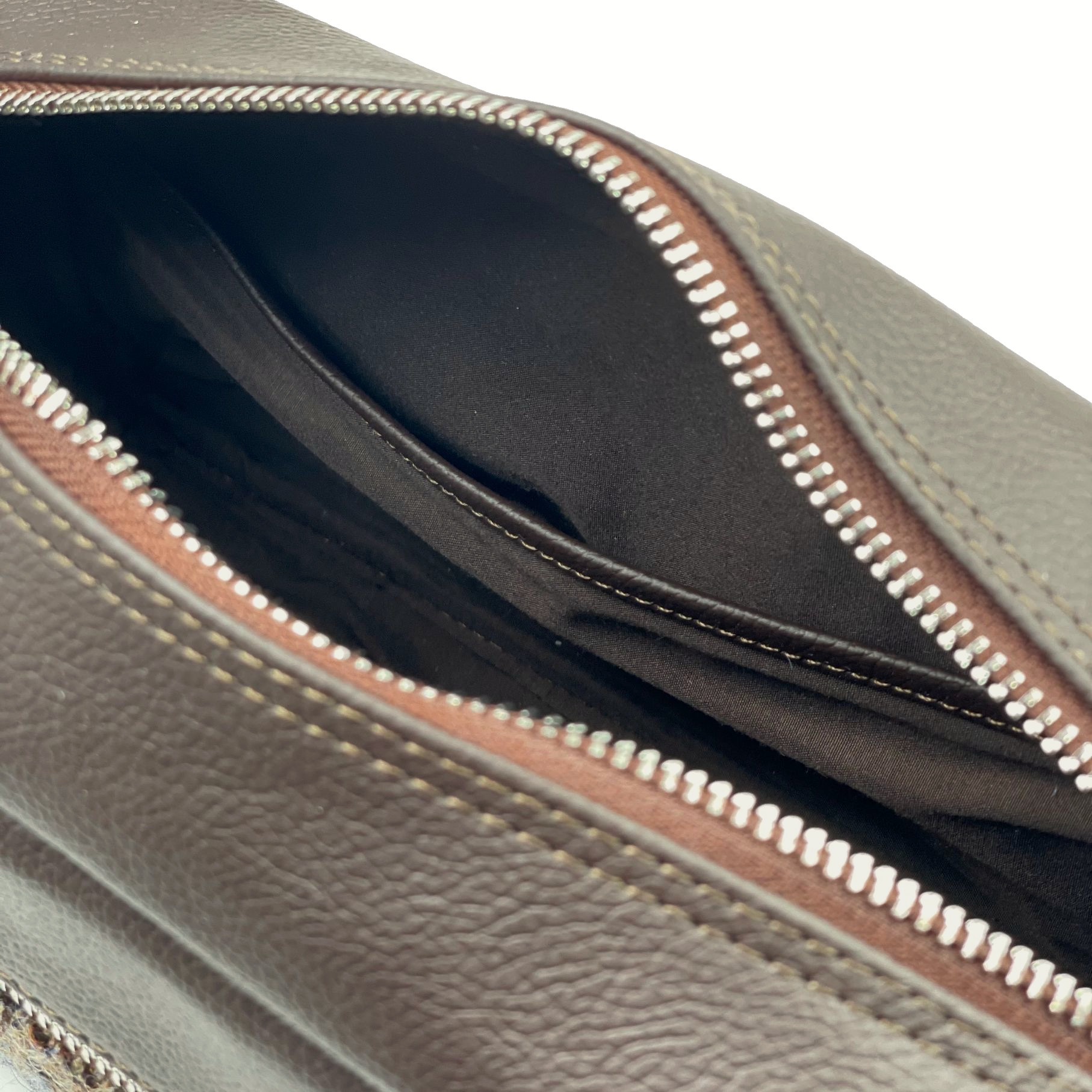 Wash Bag Inside Brown 1A